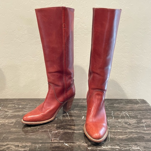 Vintage Frye Leather Riding Boots - Picture 12 of 12
